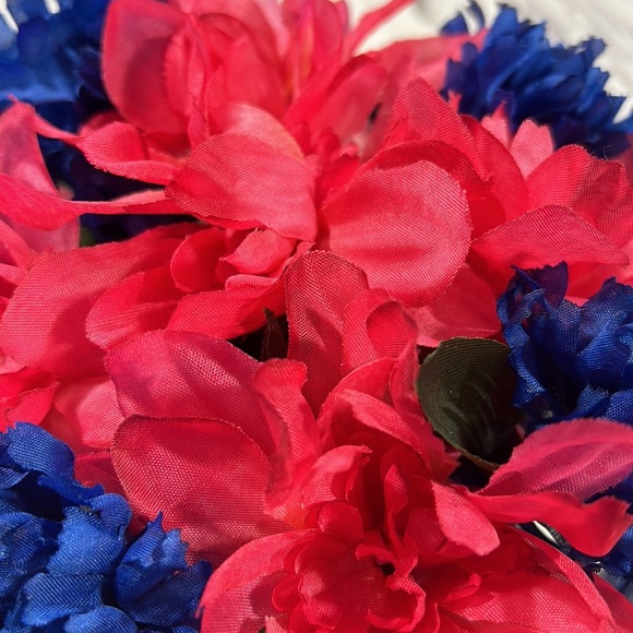 Flower arrangement Blue & Pink & Glacier Tea light Set - Picture 9 of 9